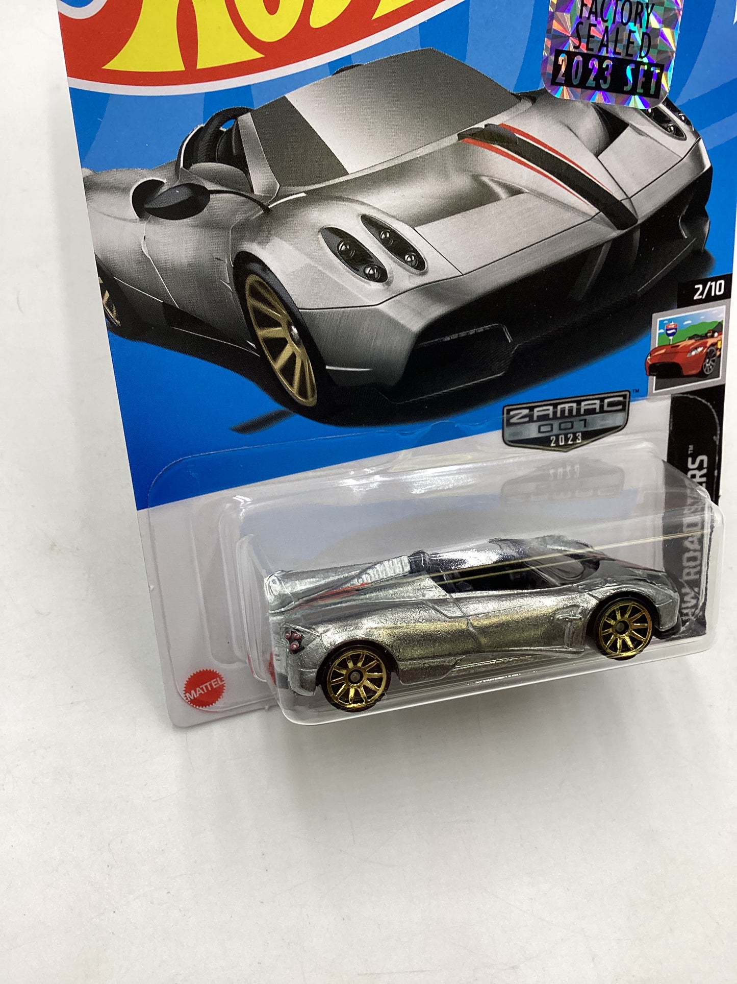 2023 Hot wheels Zamac Factory Sealed #13 17 Pagani Huayra Roadster 148B