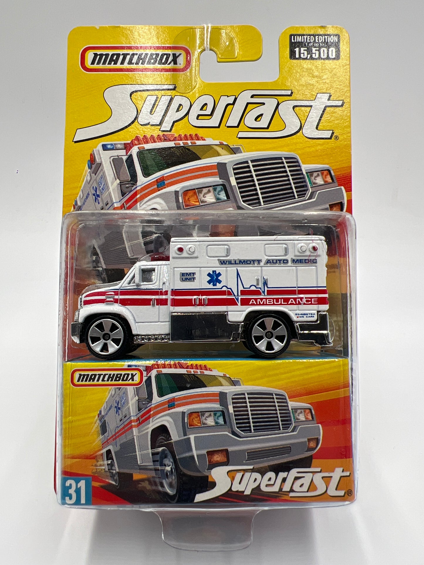 Matchbox Superfast #31 Ambulance White SR