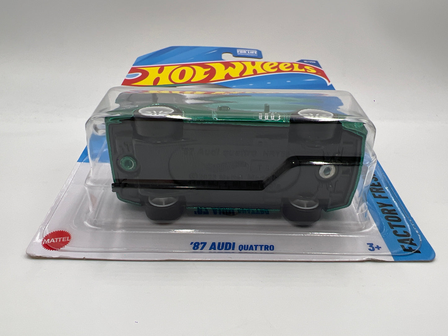 2025 Hot Wheels A Case Super Treasure Hunt #16 87 Audi Quattro Green W/Protector #2