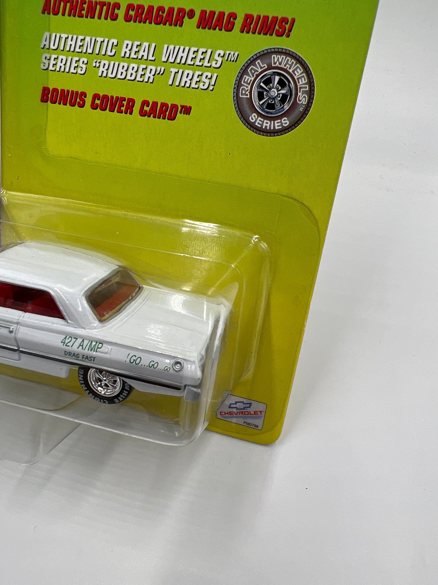 Johnny Lightning White Lightning Chase Super Chevy Impala Z-11 White