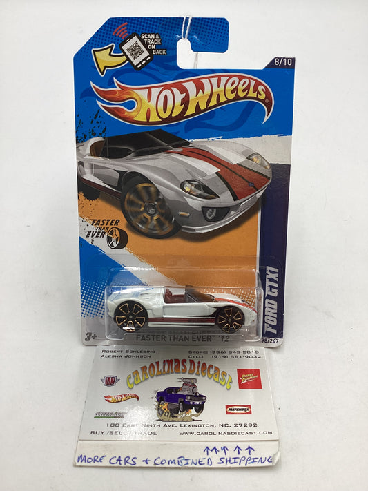 2012 Hot Wheels #98 FTE 10 Ford GTX1 19G