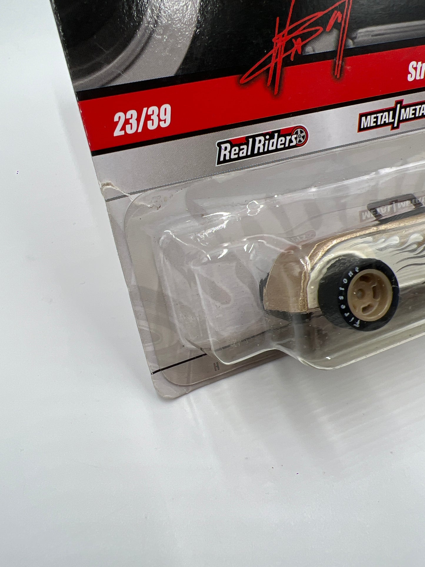 Hot Wheels Premium Waynes Garage #23 Street Rodder (Bad Card) 245M