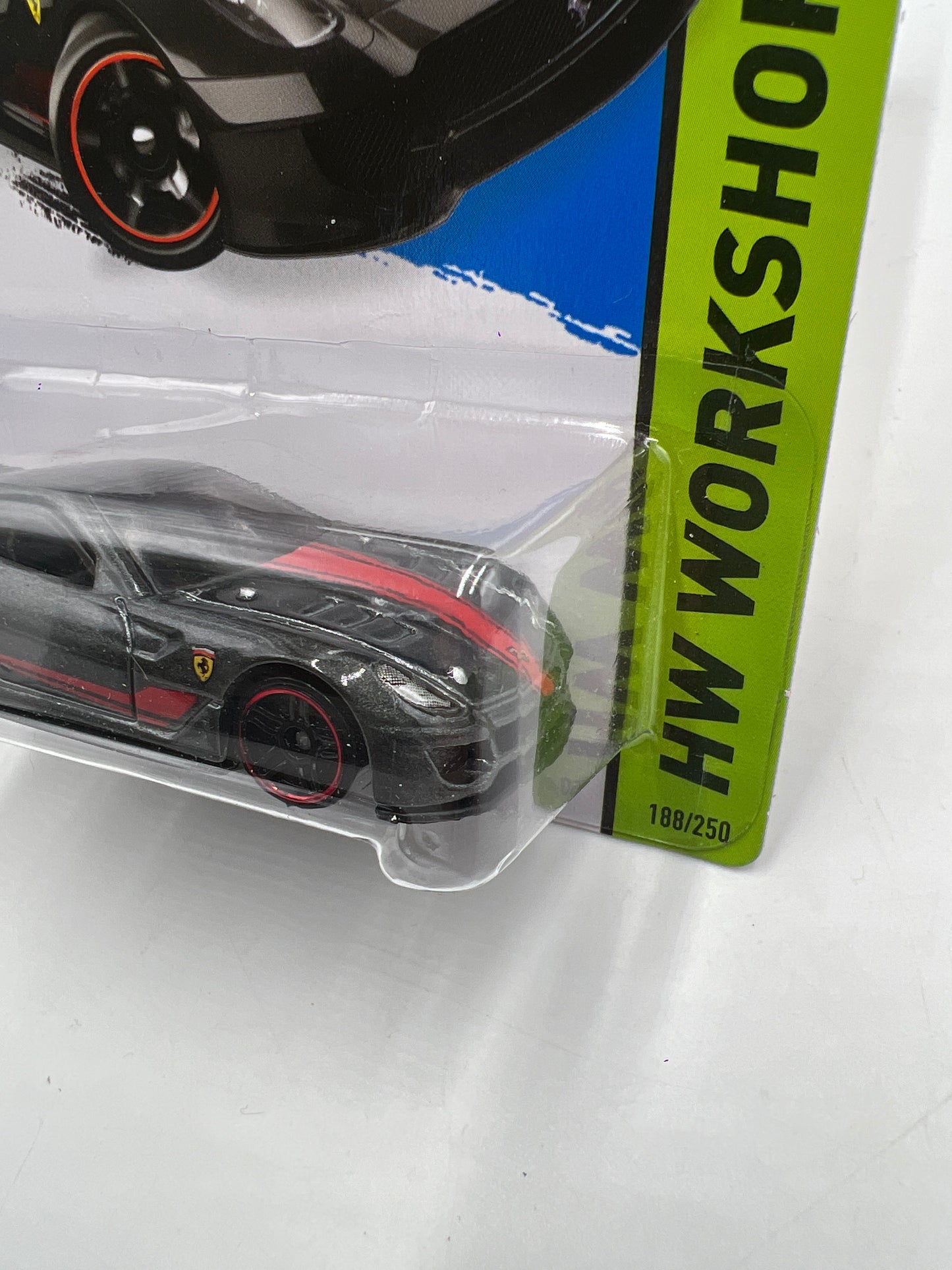 2015 Hot Wheels Workshop #188 Ferrari 599XX Black