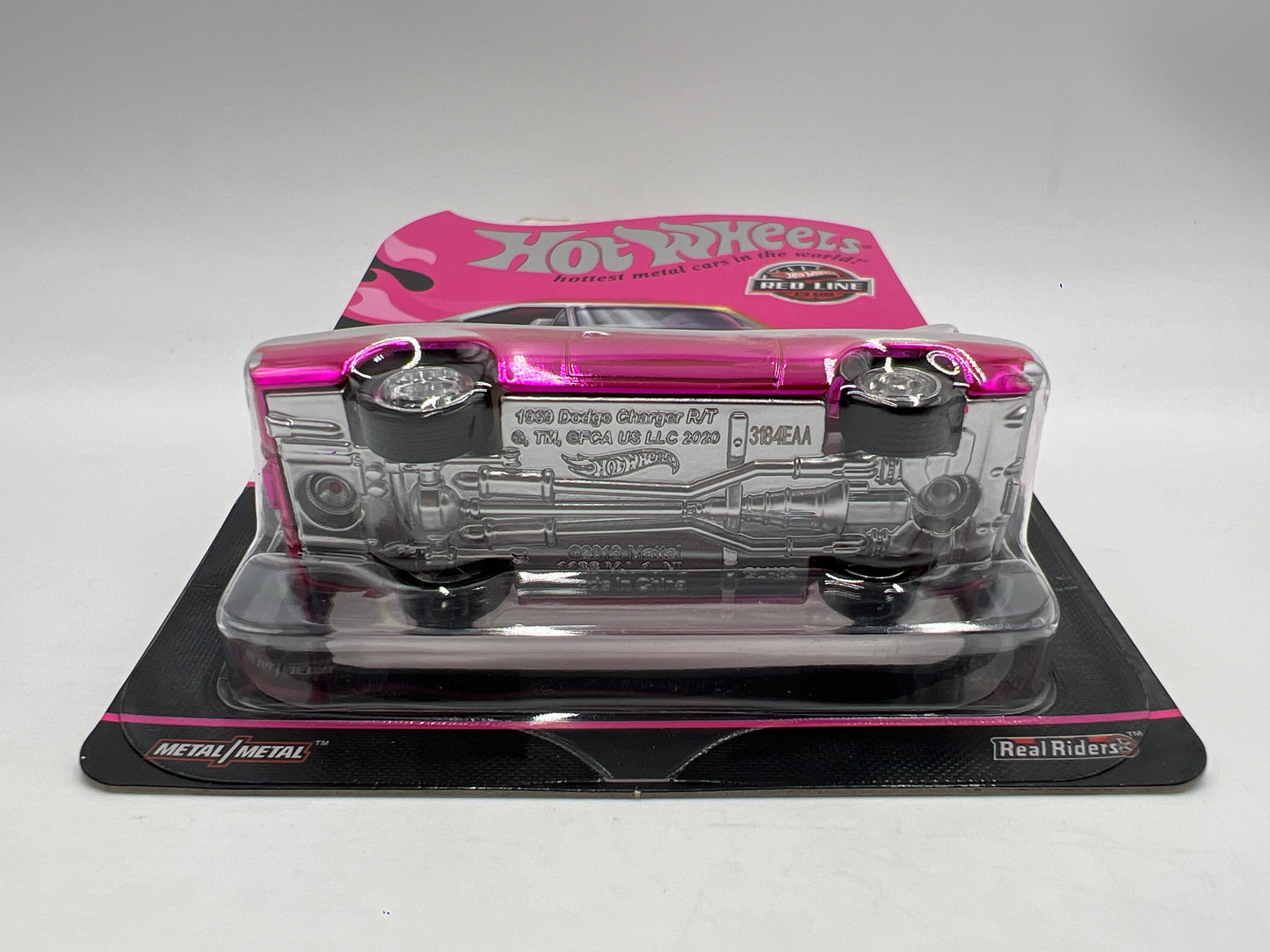 2025 Hot Wheels RLC Club Exclusive 1969 Dodge Charger R/T Pink W/Protector