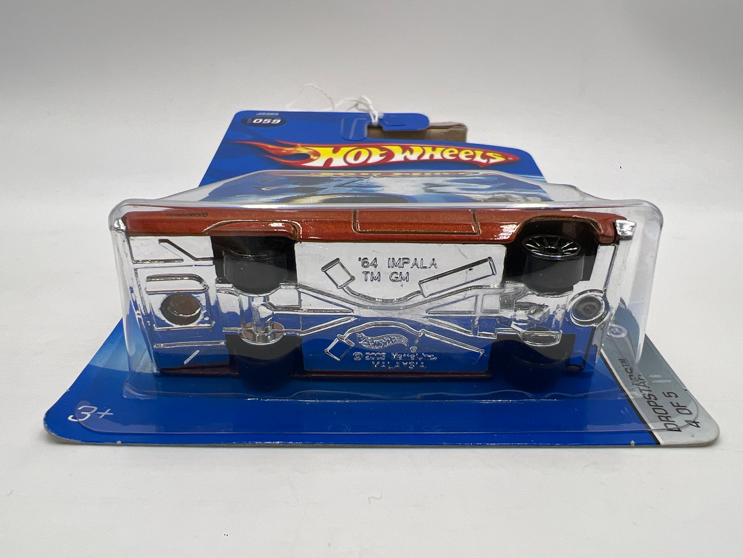 2006 Hot Wheels Dropstars #59 1964 Chevy Impala Orange/Black 9A