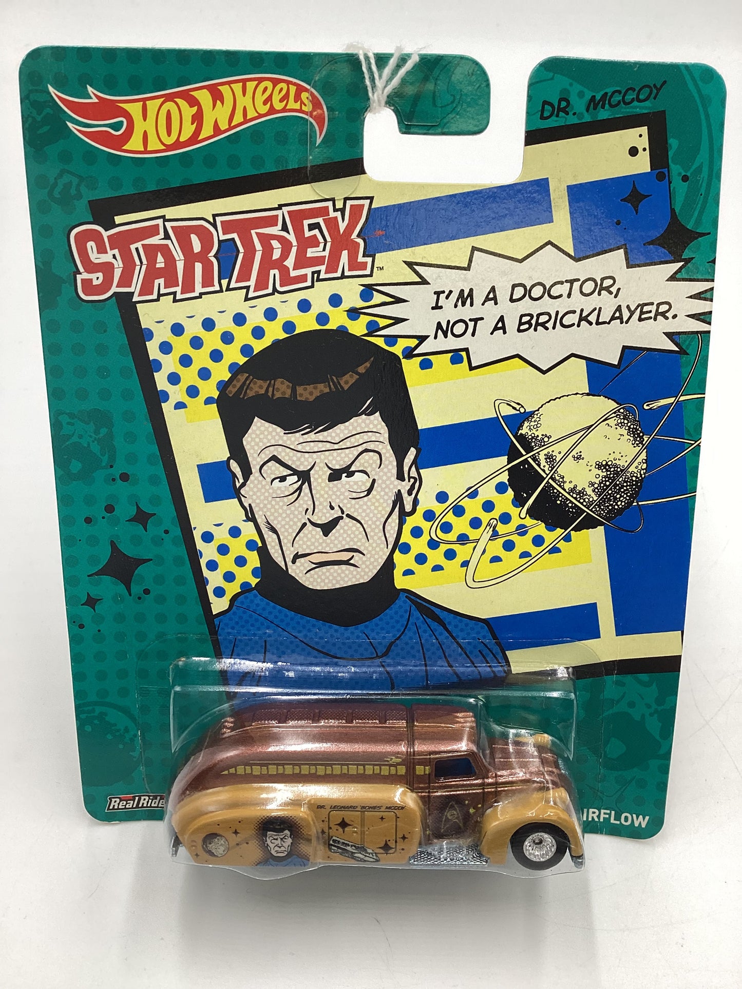 Hot wheels Pop Culture Star Trek 38 Dodge Airflow Brown 267A