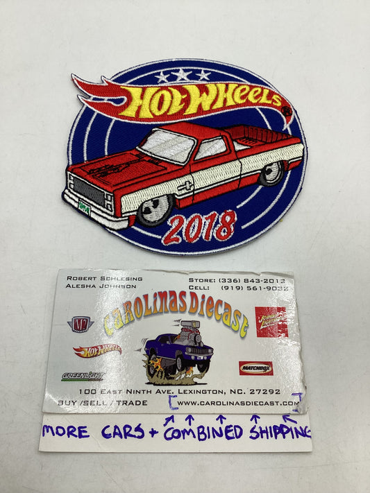 Hot wheels 2018 18th Nationals  83 Chevy Silverado Patch