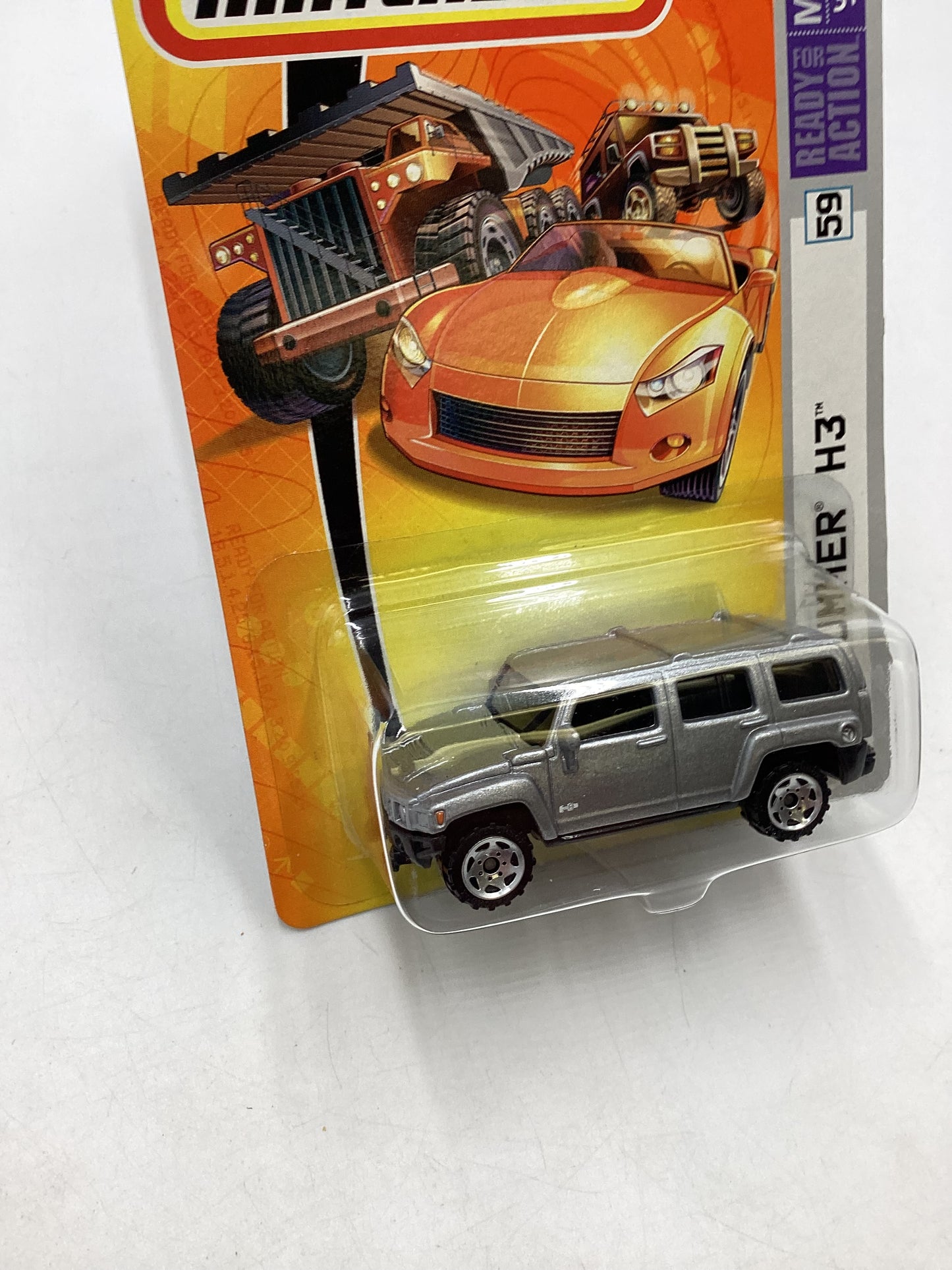 Matchbox MBX Metal #59 Hummer H3 Silver 210C