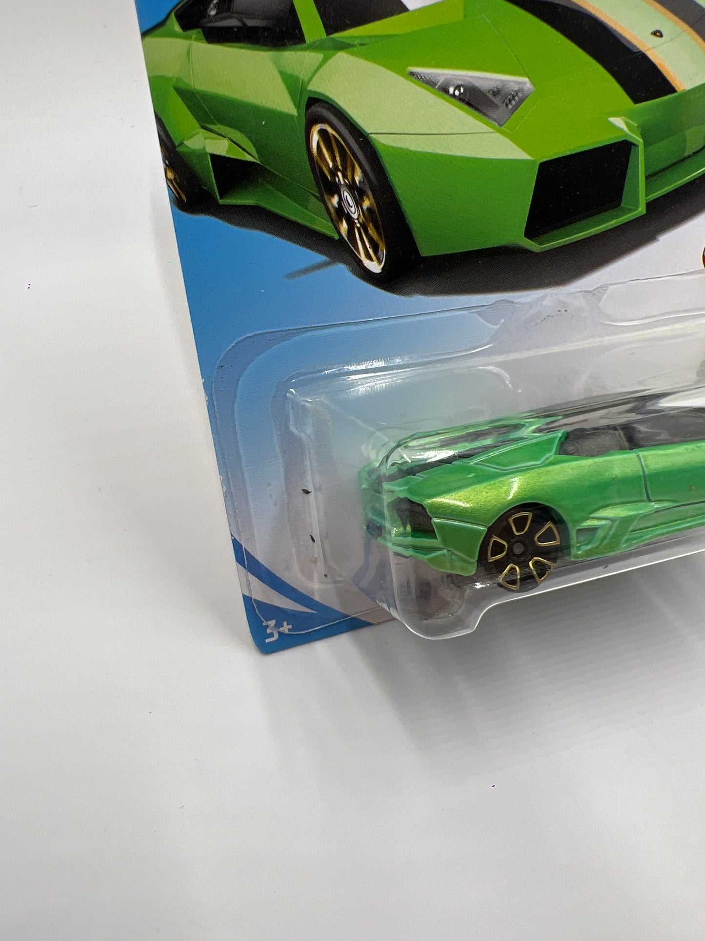 2019 Hot Wheels Roadsters #18 Lamborghini Reventon Roadster Green 101B