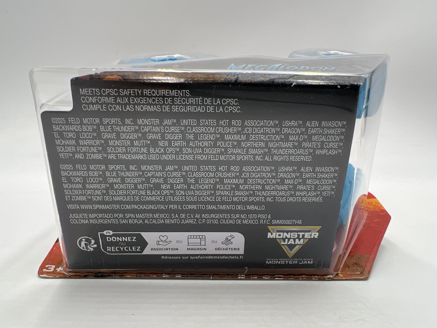 Monster Jam Series 1 Megalodon Blue W/Blue Tires 129E