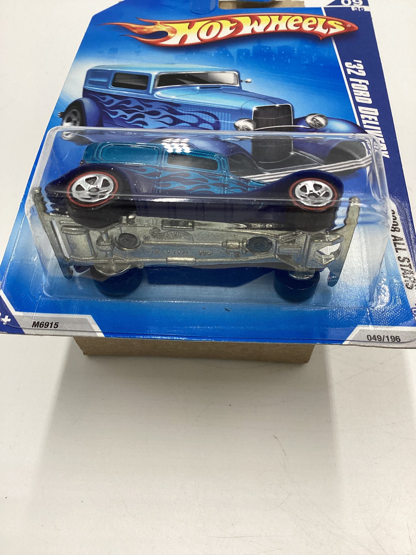 2008 Hot Wheels All Stars #49 32 Ford Delivery Blue 31D