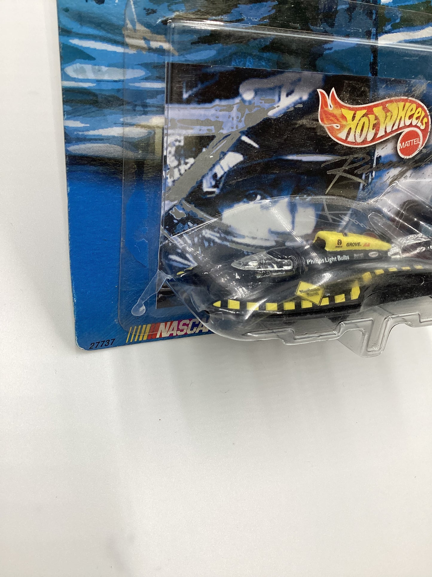 Hot Wheels Racing Hydroplane Series #3 Nationsrent Hydroplane *Cracked Blister*