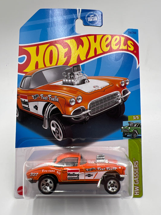 Hot Wheels Store Exclusive #174 62 Corvette Gasser Orange 234C