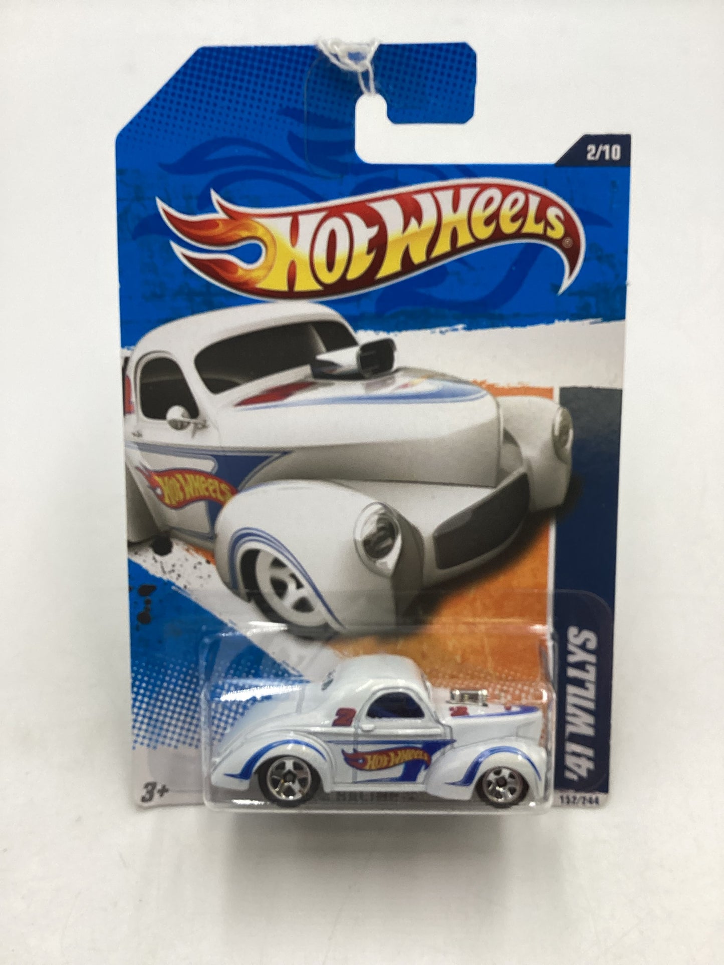 2011 Hot Wheels #152 41 Willys White 25A