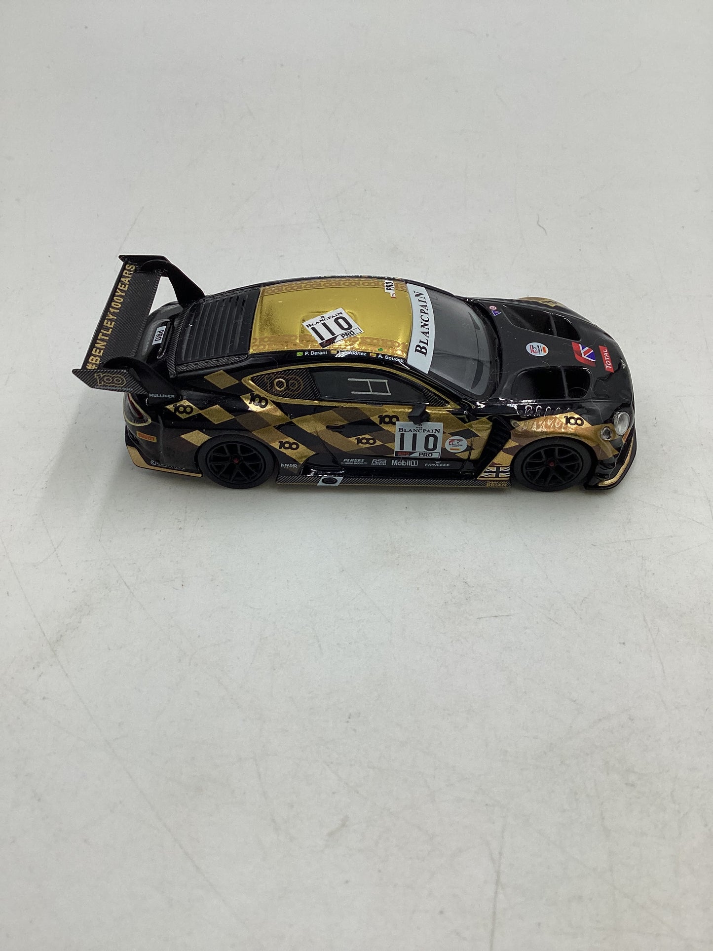 Mini GT #199 Bentley Continental GT3 #110 M-Sport Team Bentley 2019 Total 24 Hours of Spa