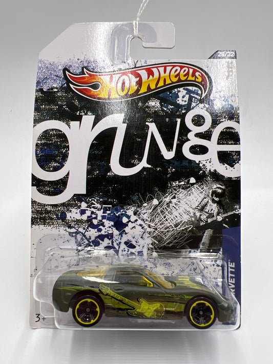 2013 Hot Wheels Jukebox Grunge #26 97 Corvette 153D