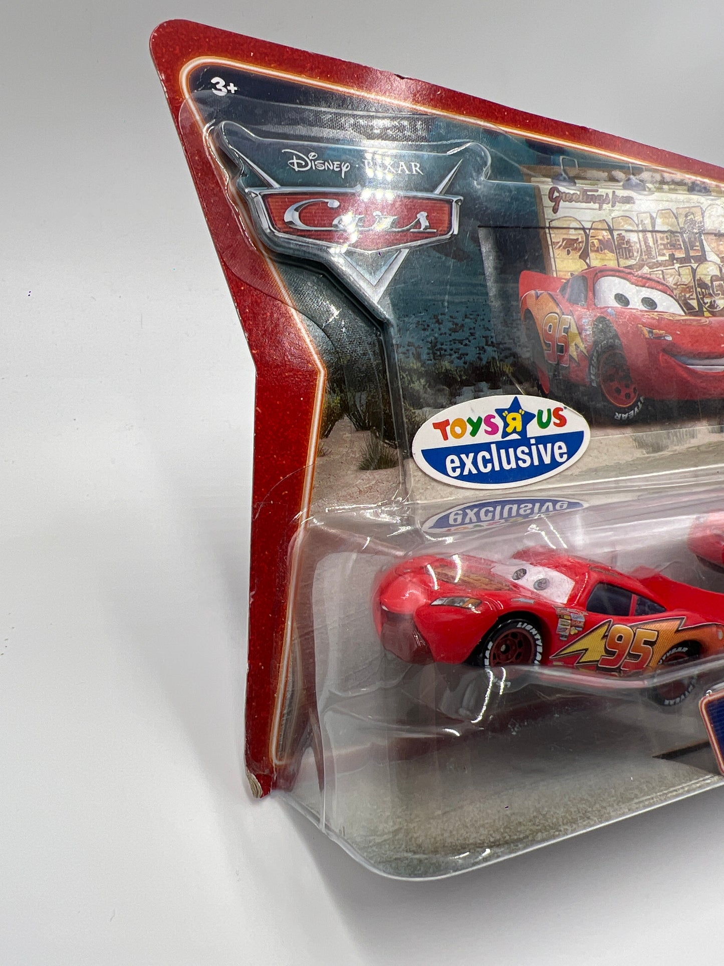 Disney Pixar Cars Supercharged Movie Doubles Toys R Us Exclusive Lightning McQueen & Tongue McQueen