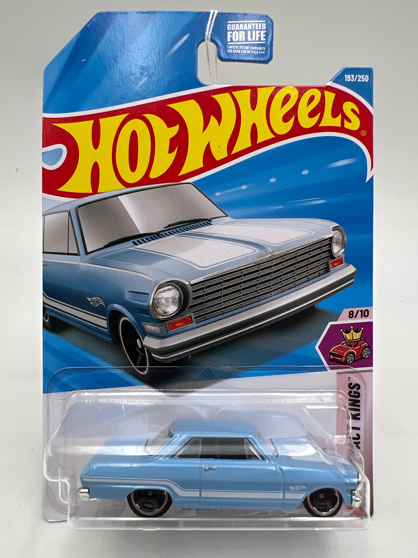 2026 Hot Wheels J Case #193 63 Chevy II Light Blue