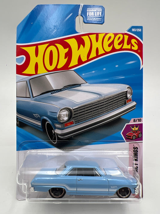 2026 Hot Wheels J Case #193 63 Chevy II Light Blue