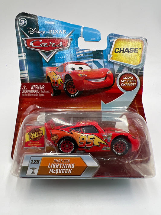 Disney Pixar Cars #128 CHASE Rust-eze Lightning McQueen 140A