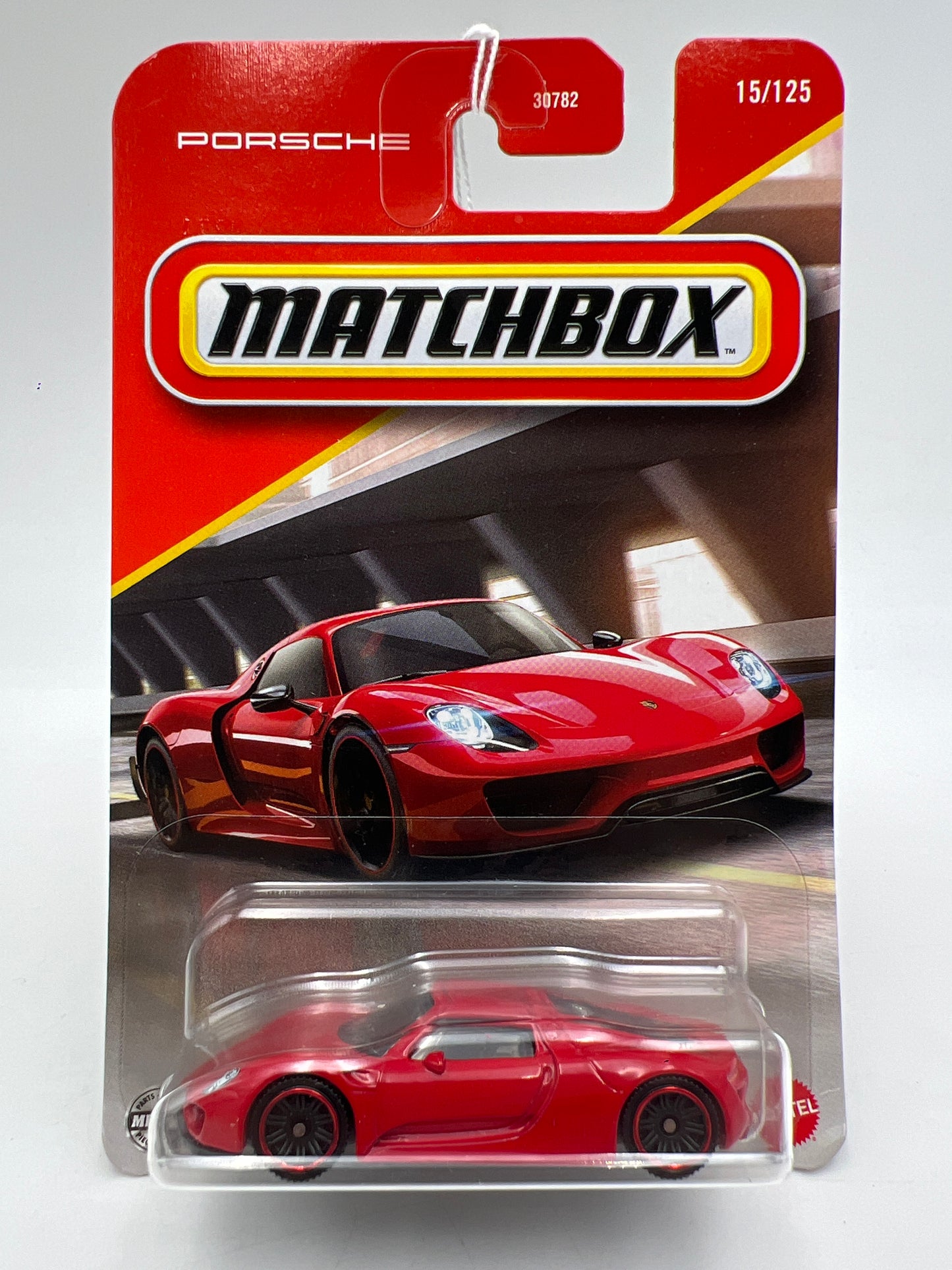 2026 Matchbox #15 Porsche 918 Spyder Red 214C