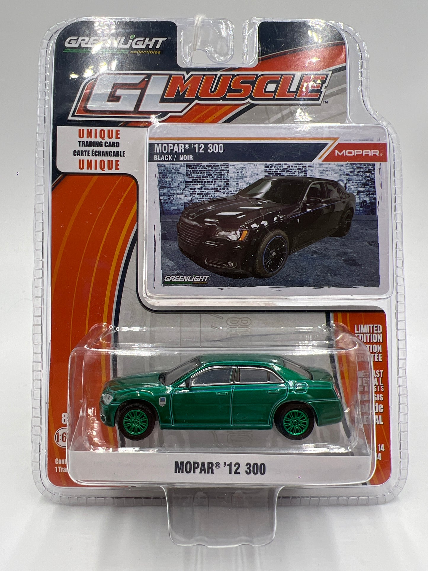 Greenlight GL Muscle Series 14 CHASE Mopar 12 Chrysler 300 Green