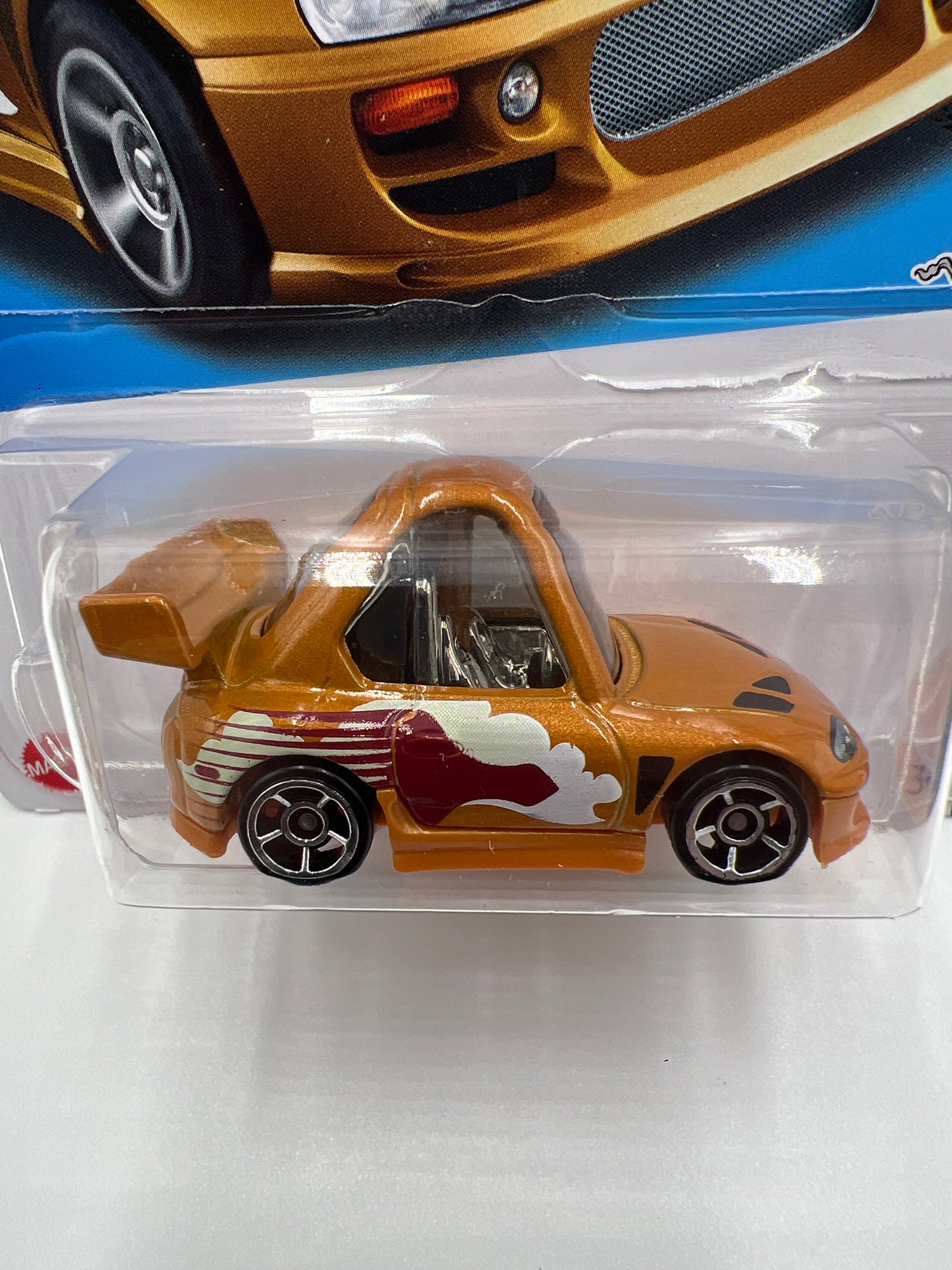 2024 Hot Wheels Q Case #224 Fast & Furious Tooned 94 Toyota Supra Gold 71C