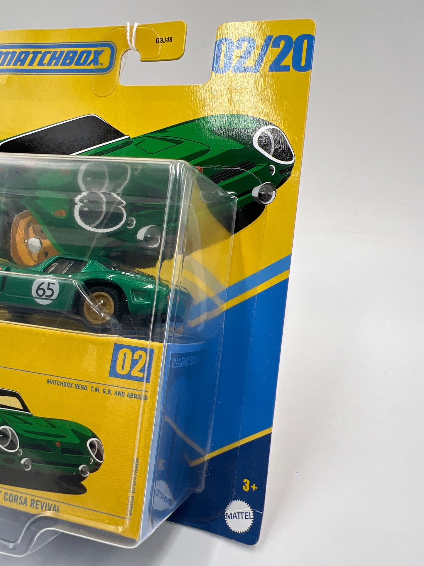 2025 Matchbox Collectors #2 Bizzarrini 5300 GT Corsa Revival Green 166D