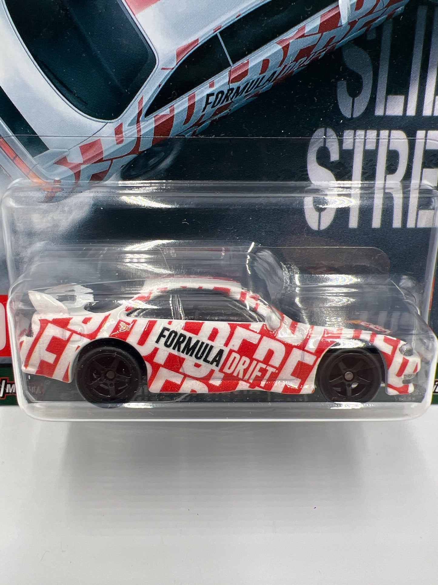 Hot Wheels Premium Slide Street #1 Nissan Silvia S14 Formula Drift Red/White 244D