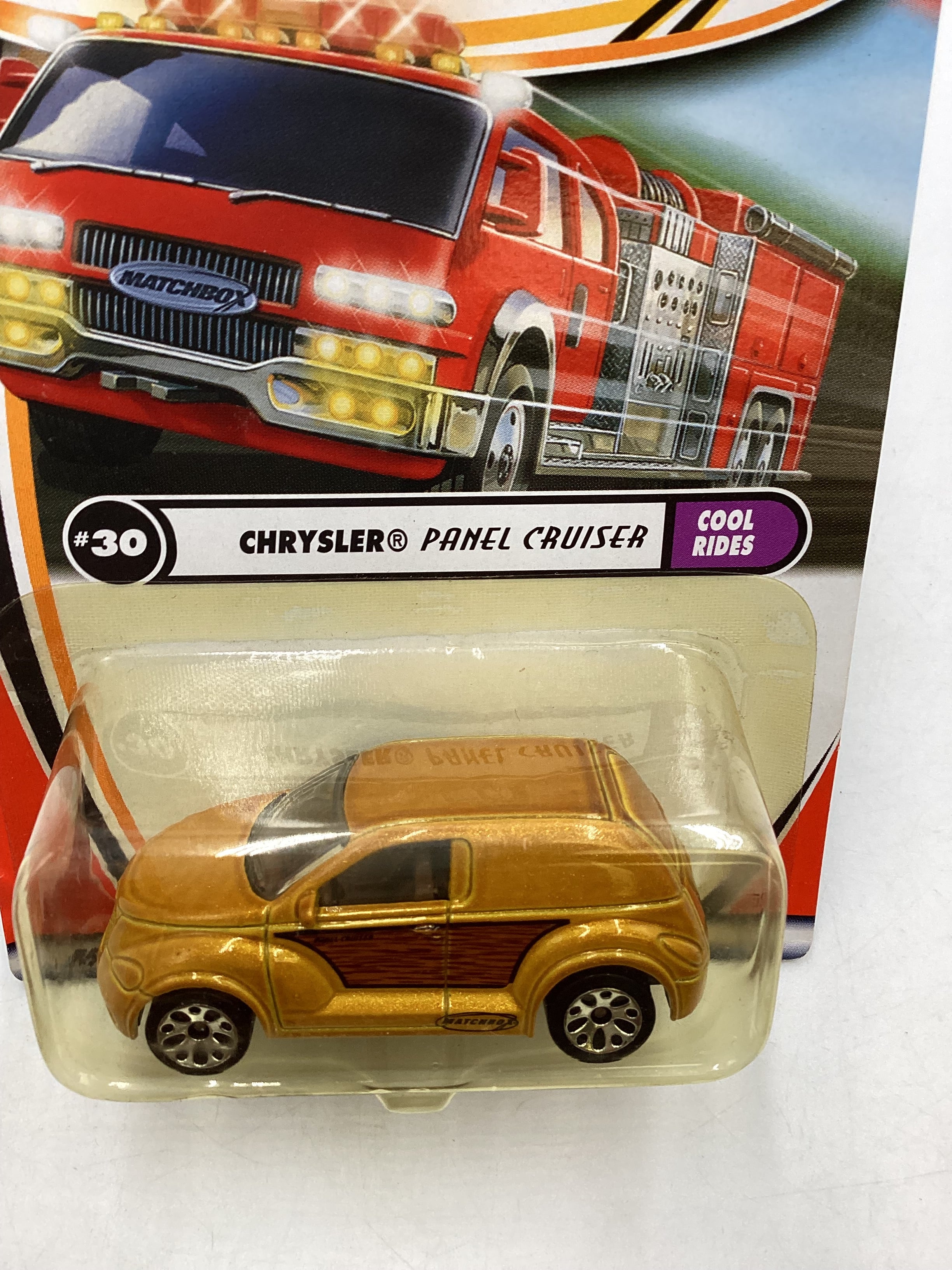 Matchbox #30 MBX Cool Rides Chrysler Panel Cruiser Gold 208F