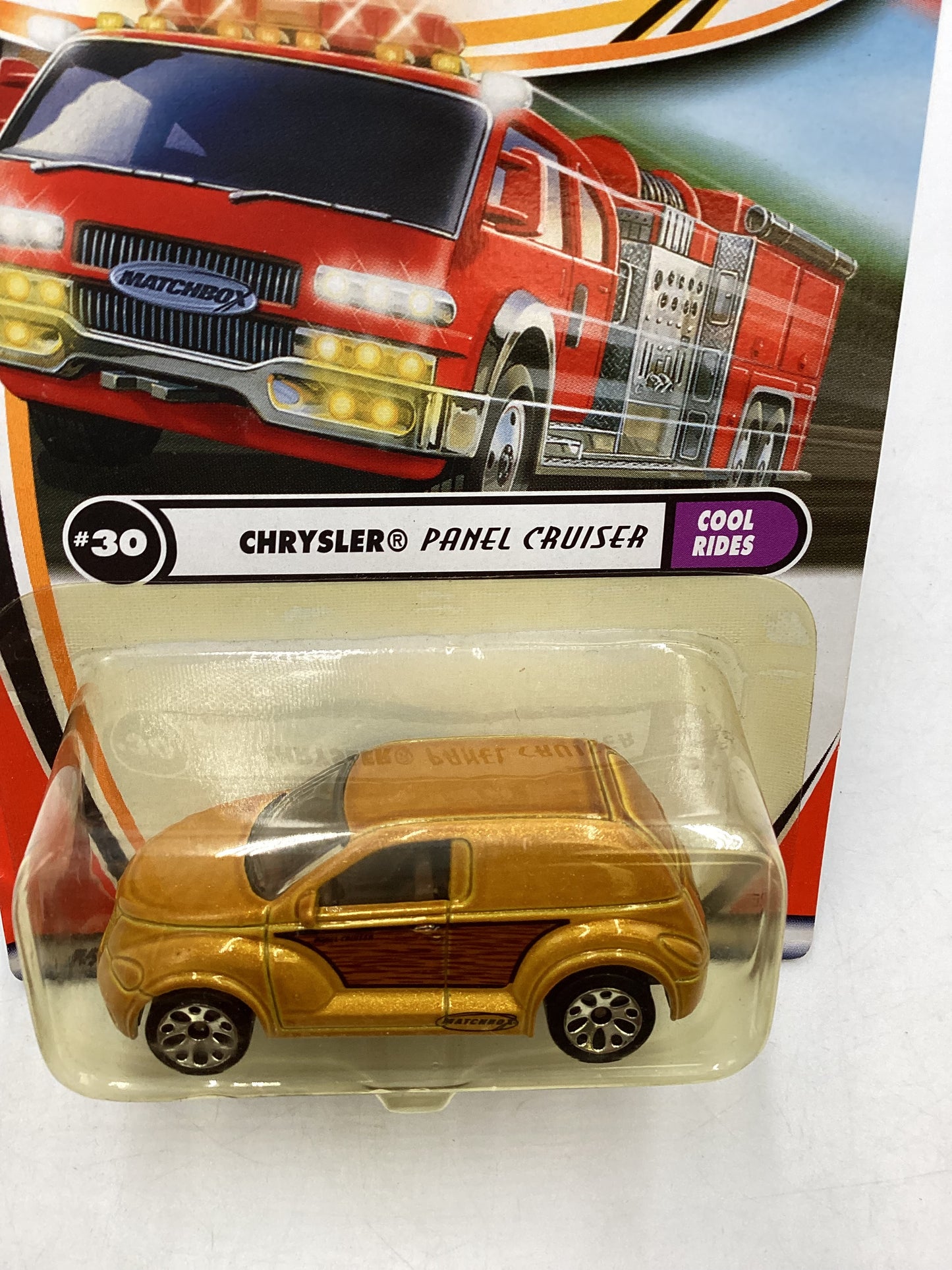 Matchbox #30 MBX Cool Rides Chrysler Panel Cruiser Gold 208F
