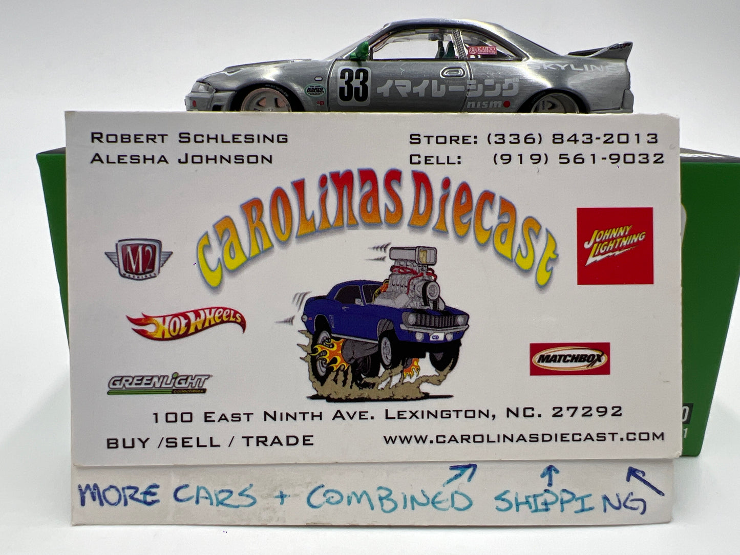 Mini GT Kaido House #150 CHASE Nissan Skyline GT-R R33 Imai Racing V1