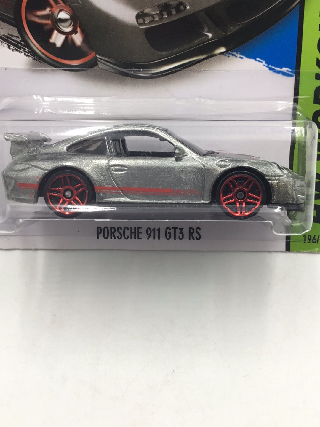 2015 Hot Wheels #196 Porsche 911 GT3 RS Zamac