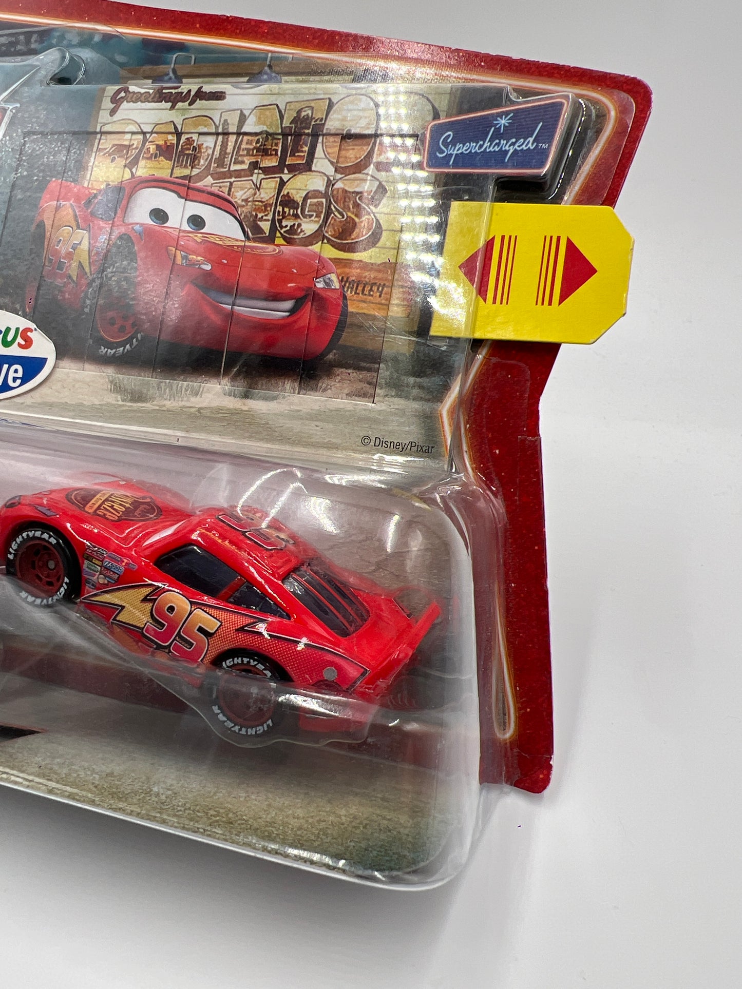 Disney Pixar Cars Supercharged Movie Doubles Toys R Us Exclusive Lightning McQueen & Tongue McQueen