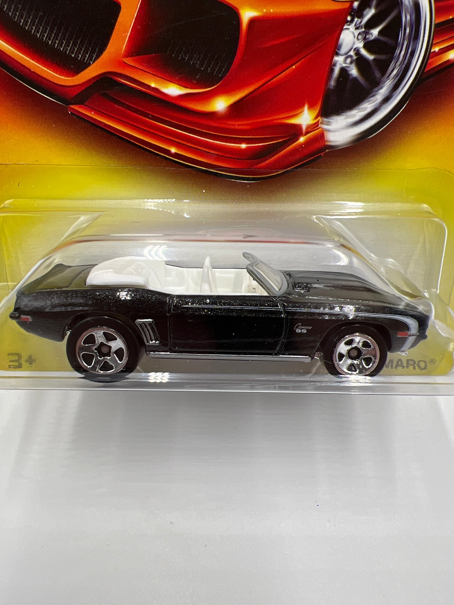 2007 Hot Wheels Walmart Exclusive Series 69 Camaro Black 155D