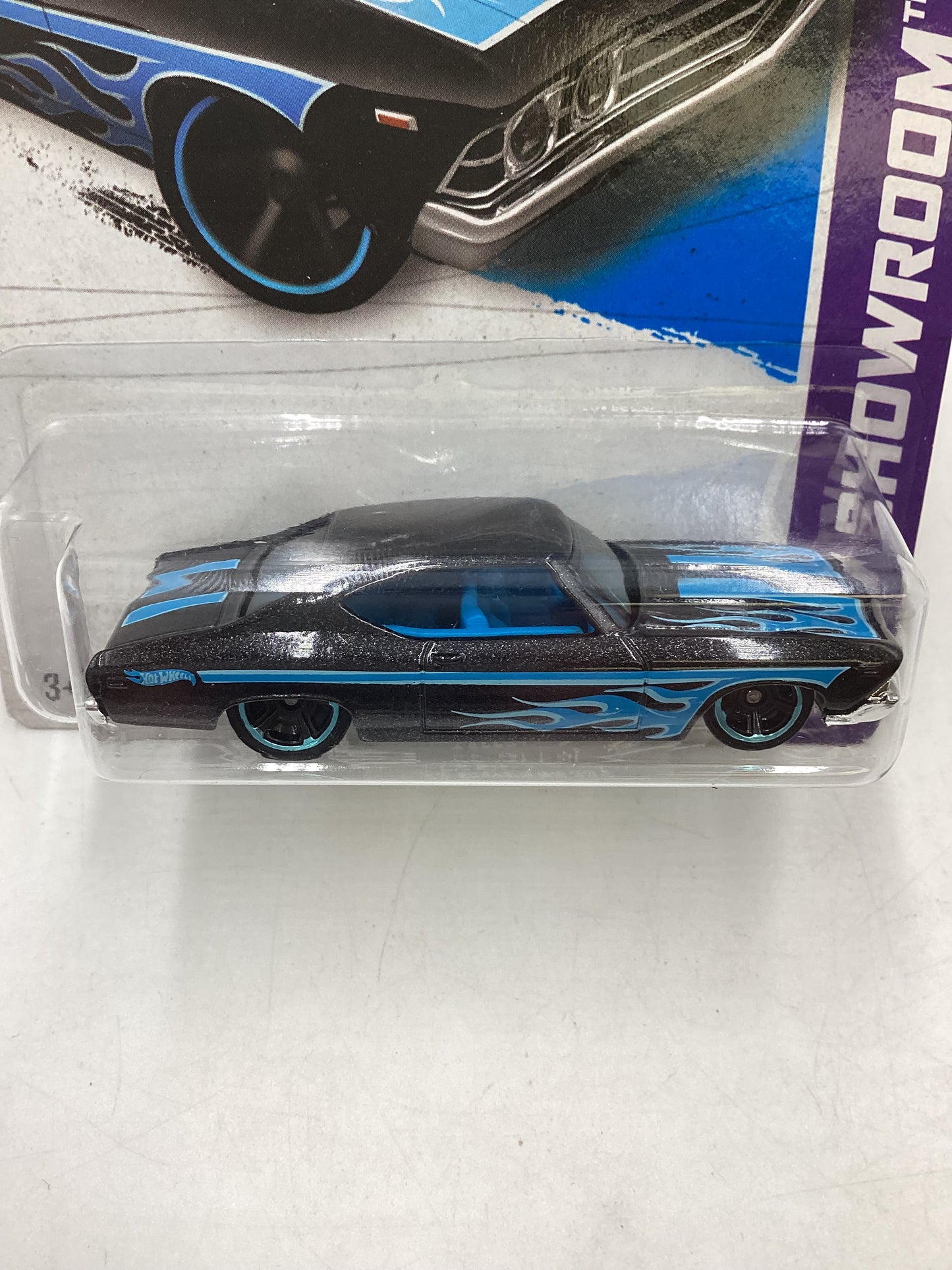 2013 Hot Wheels #214 Chevelle SS 396 Black 5B