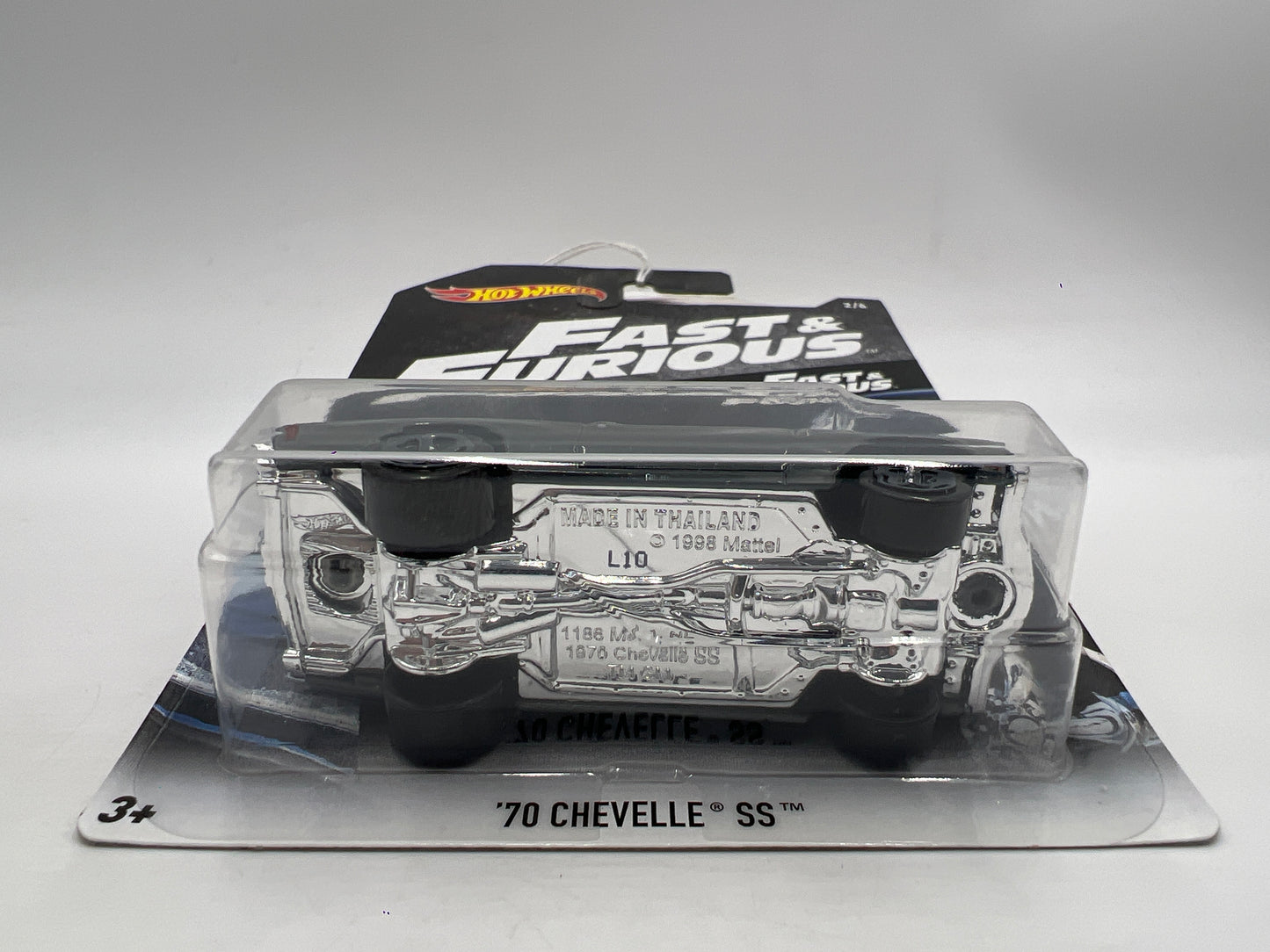 Hot Wheels Fast and Furious #2 2/6 70 Chevelle SS Gray