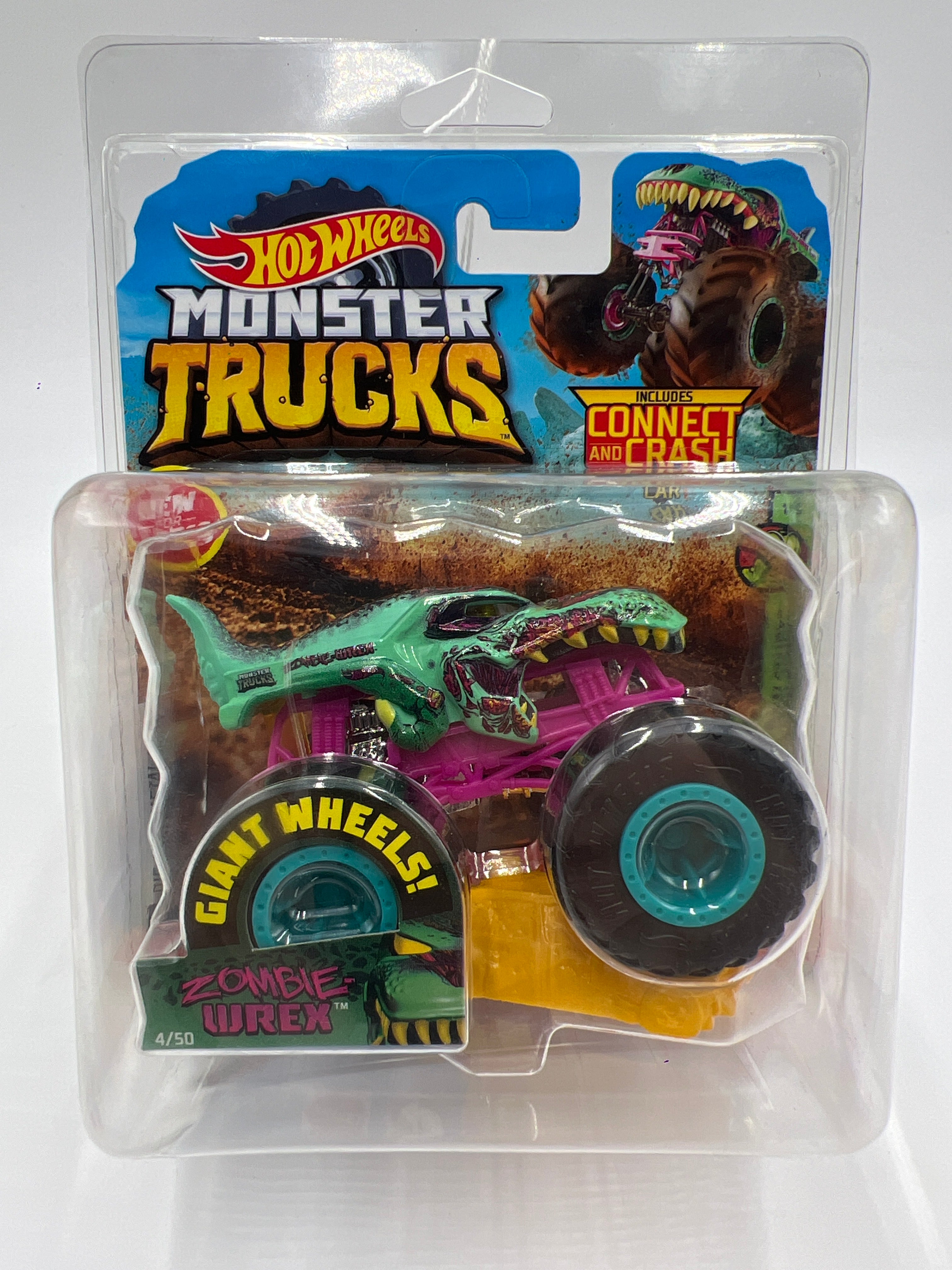 フラワー・ガーデニング Valiem MONSTER MOUTH WARP-S01 2019 Hot Wheels Monster Trucks Sick Stuff #4 Zombie-Wrex W