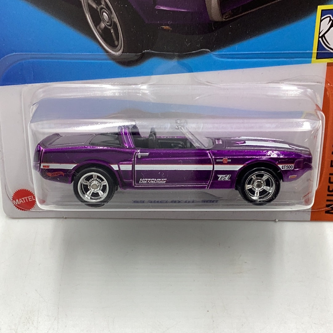 2023 hot wheels super treasure hunt #195 69 Shelby GT- 500 W