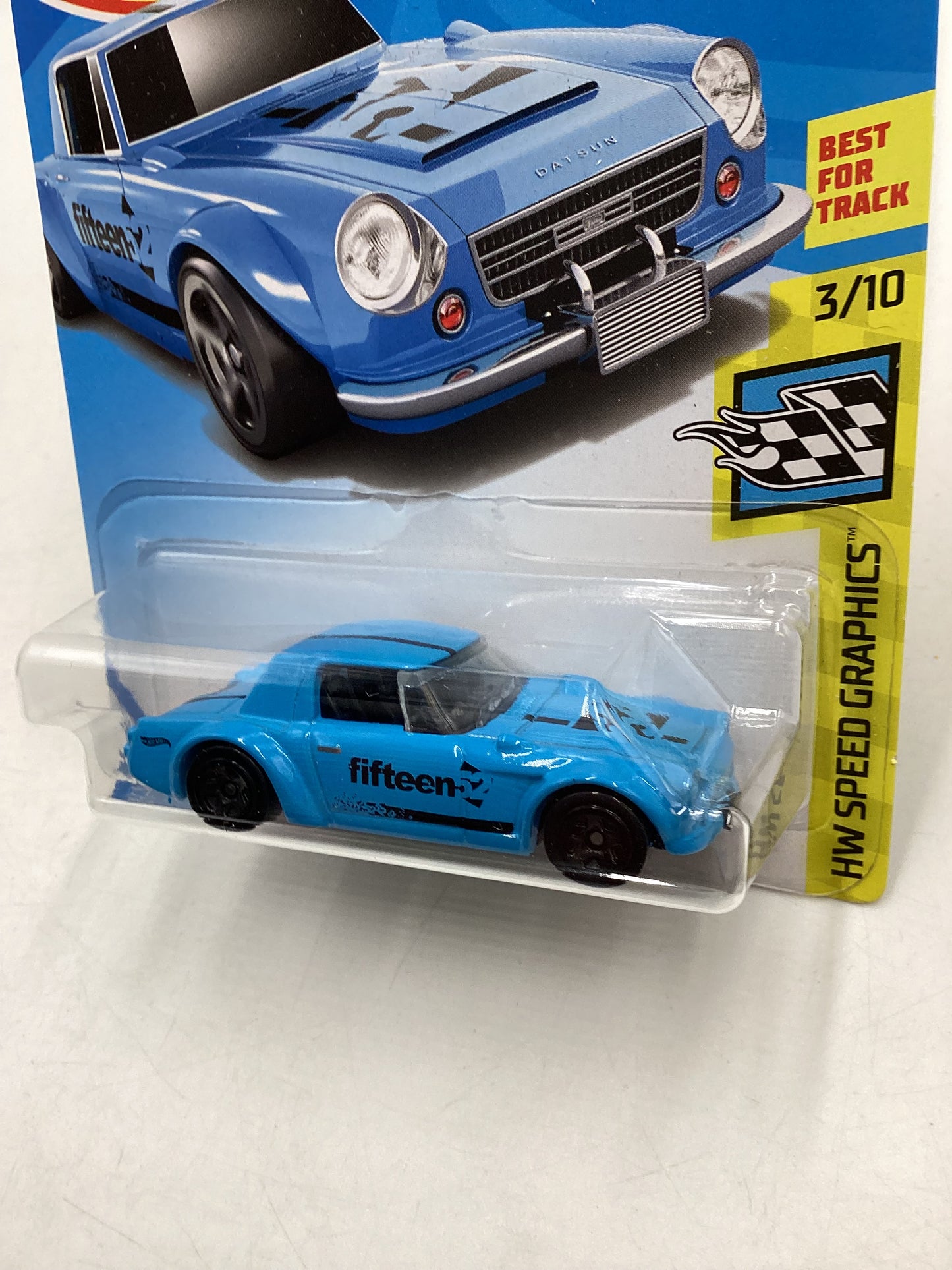 Hot Wheels 2018 Fairlady 2000 Light Blue #055 80A