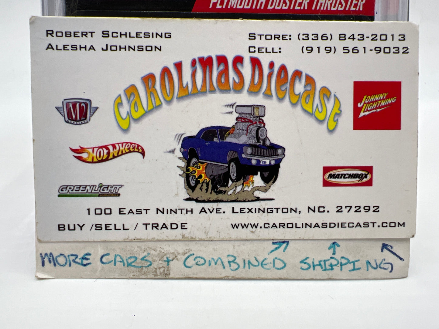 Hot Wheels RLC Real Riders Series 8 #2 3370/6500 Plymouth Duster Thruster Purple W/Protector