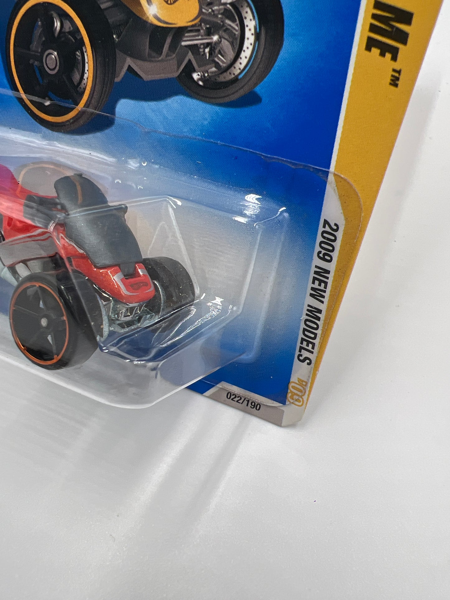 2009 Hot Wheels New Models #22 Tri & Stop Me Orange BB9