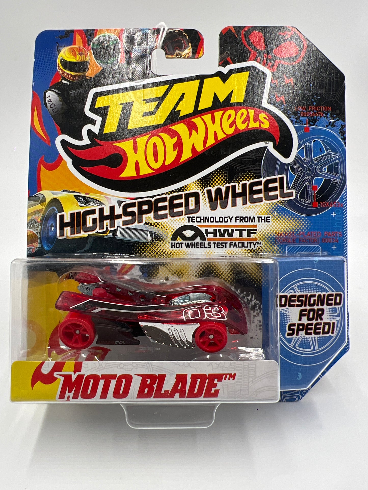 Hot Wheels Team Hot Wheels High-Speed Wheel Moto Blade SR