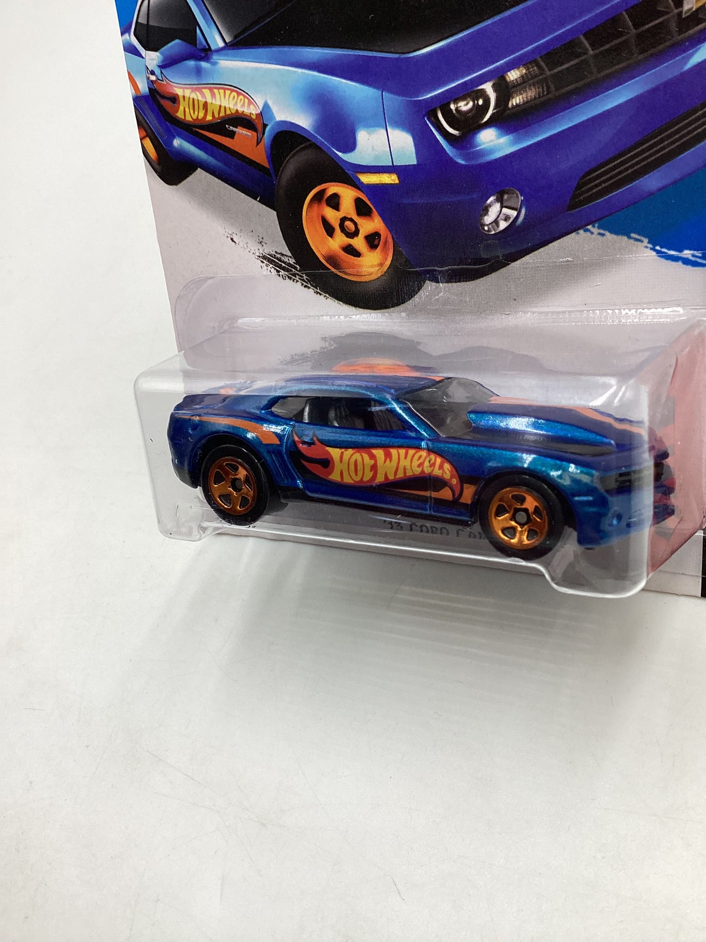 2015 Hot Wheels #127 13 Copo Camaro Blue 7H