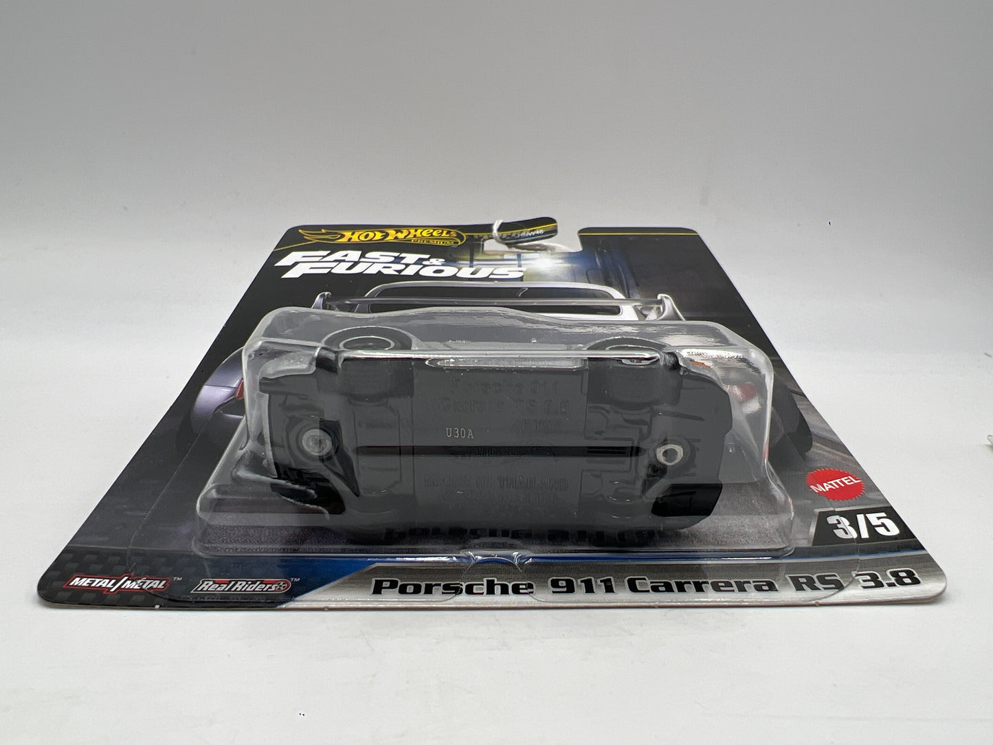 2025 Hot Wheels Premium Fast & Furious #3 Porsche 911 Carrera RS 3.8 Silver 251D