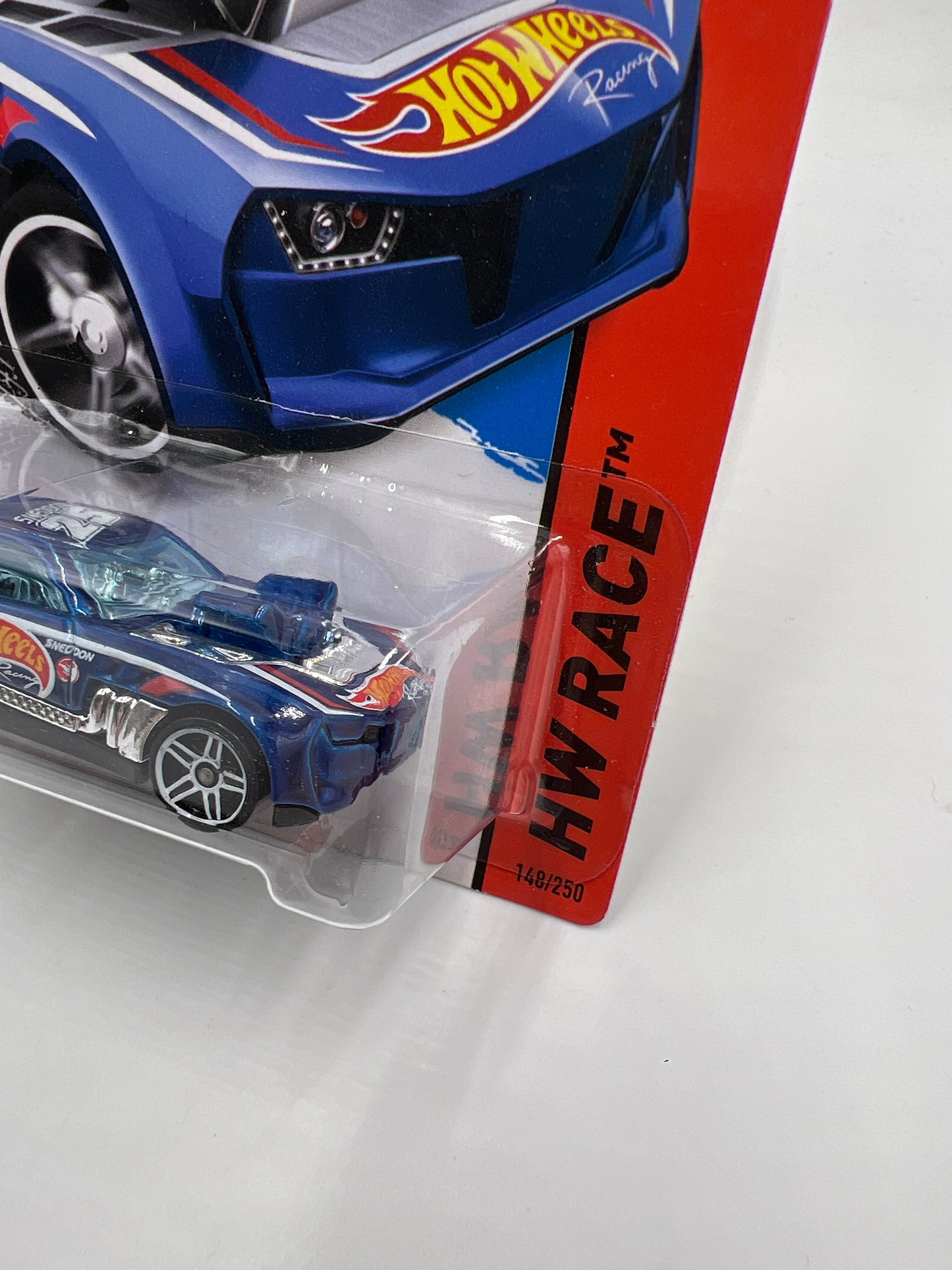 2014 Hot Wheels Treasure Hunt #148 Twinduction Blue 276F