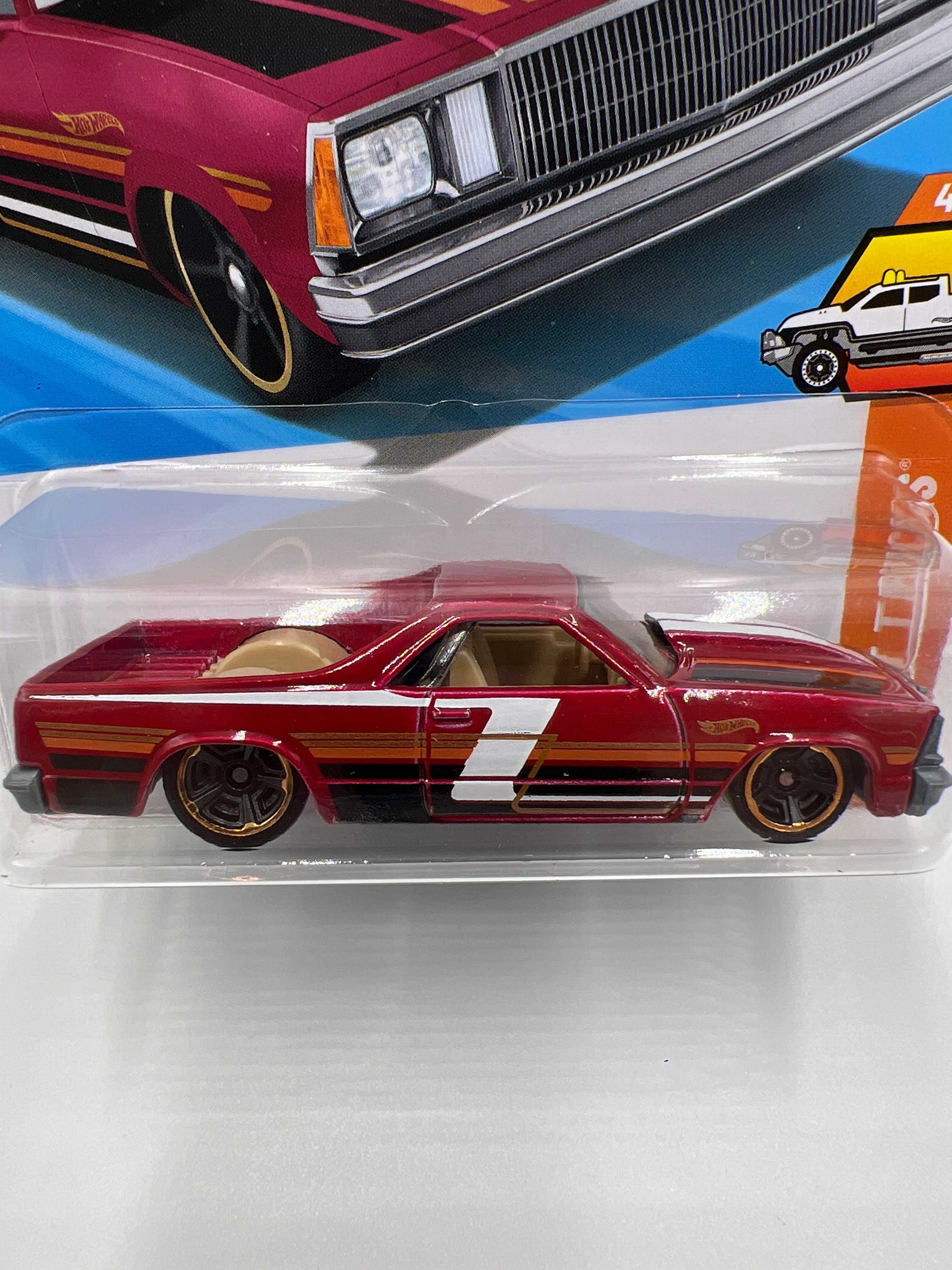 2025 Hot Wheels B Case #43 80 El Camino Red 12F – carolinasdiecast