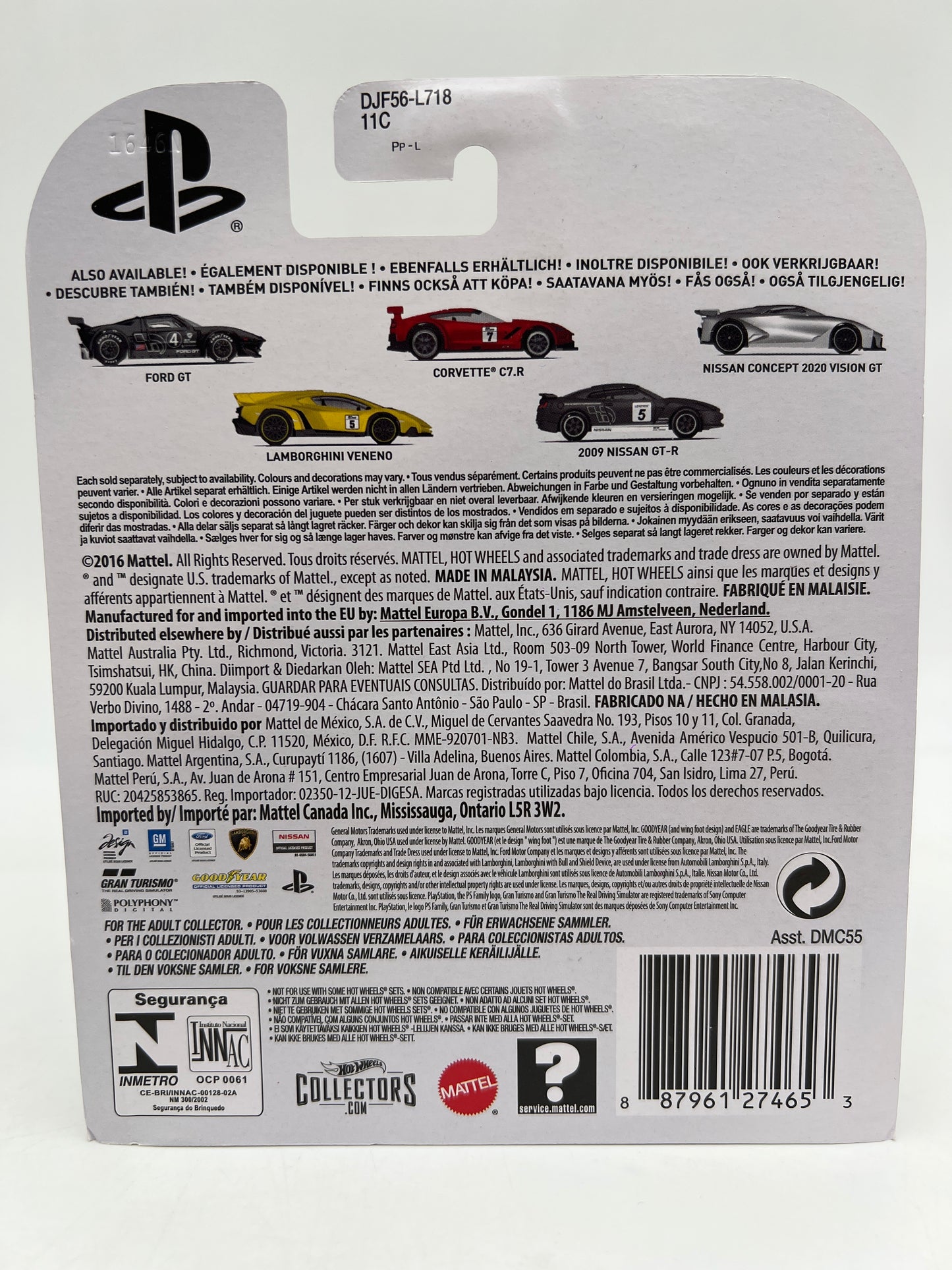 Hot Wheels Retro Entertainment Gran Turismo #3 Nissan Concept 2020 Vision GT Silver