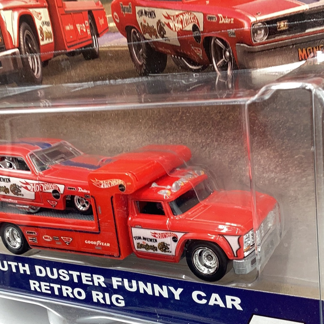 2018 HOT WHEELS CAR CULTURE TEAM Tom McEwen Mongoose Plymouth