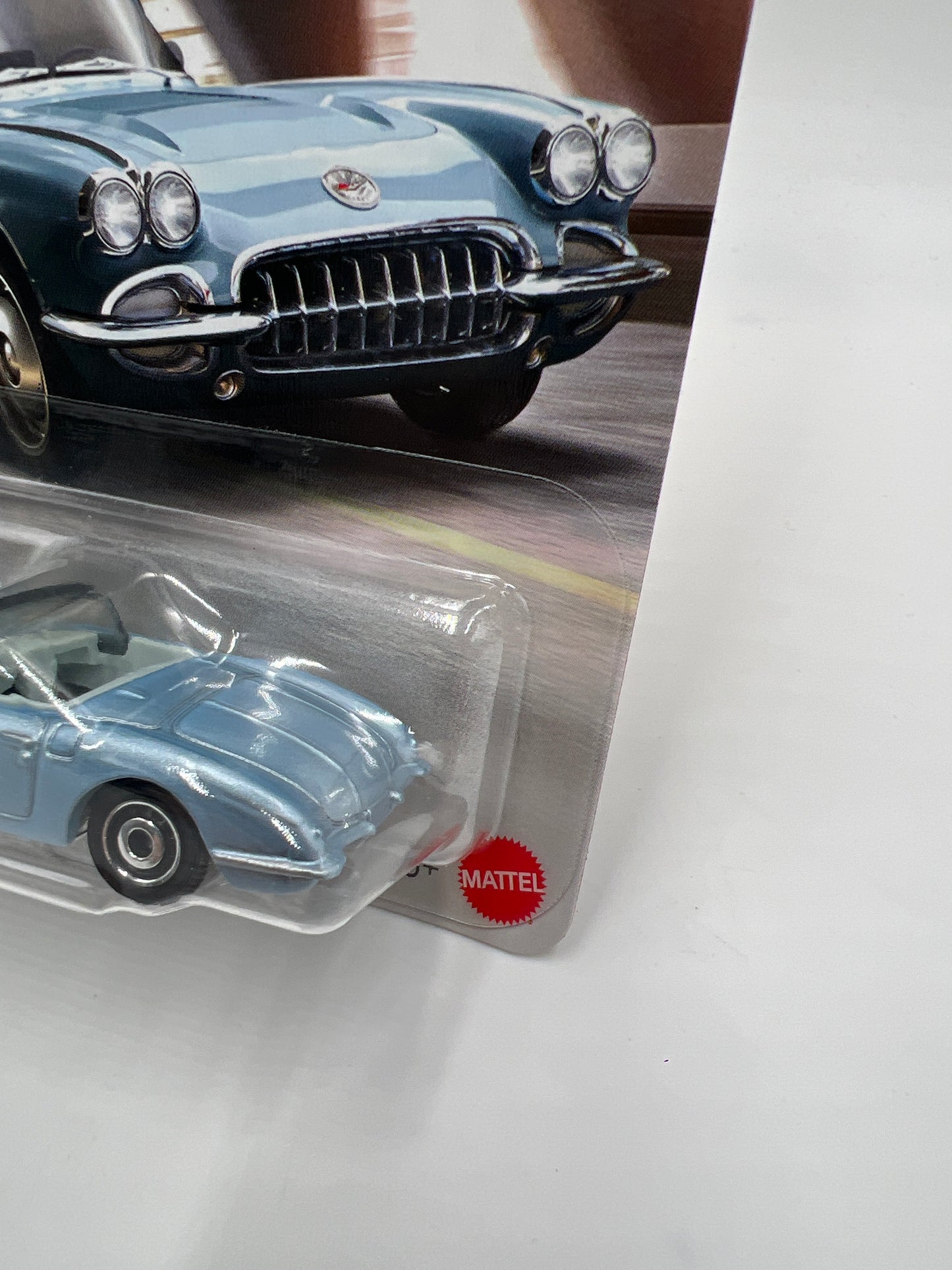 2026 Matchbox #22 1958 Chevrolet Corvette Light Blue 213C